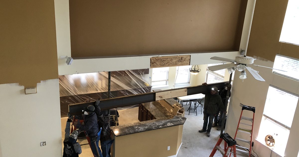 The River Above Your Ceiling: How Structural Engineering Makes Wall Removal Safe