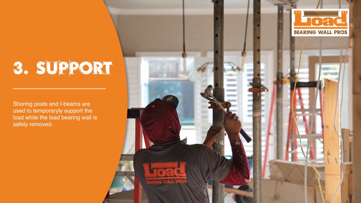 Temporary Support Installation