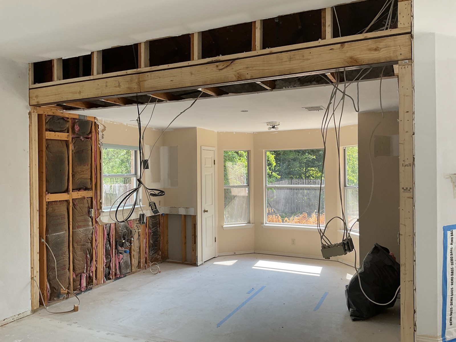 Emily Stokes Wall Removal Process